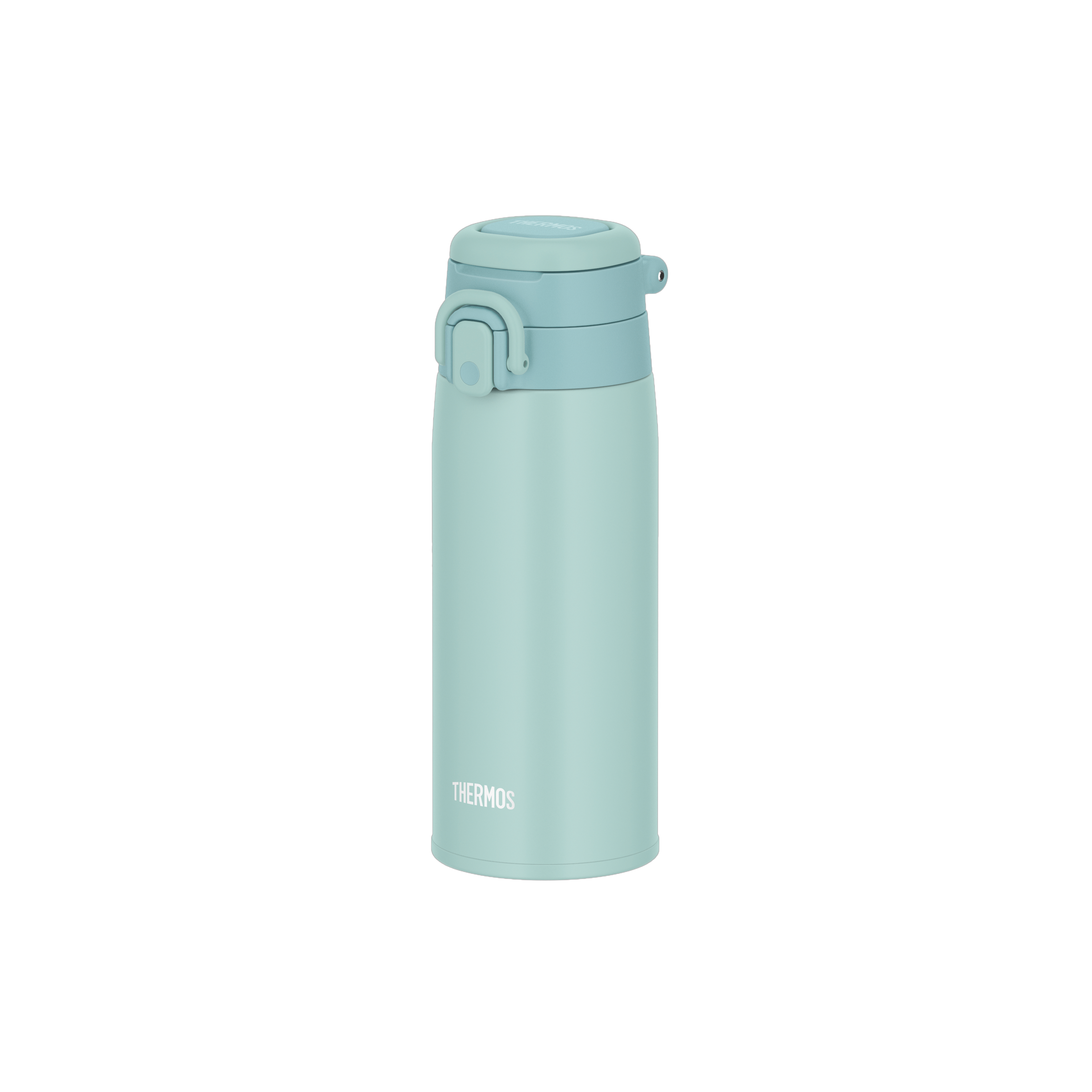 Thermos® One-Push Bottle with Carry Loop - Mint Blue (2 Sizes)