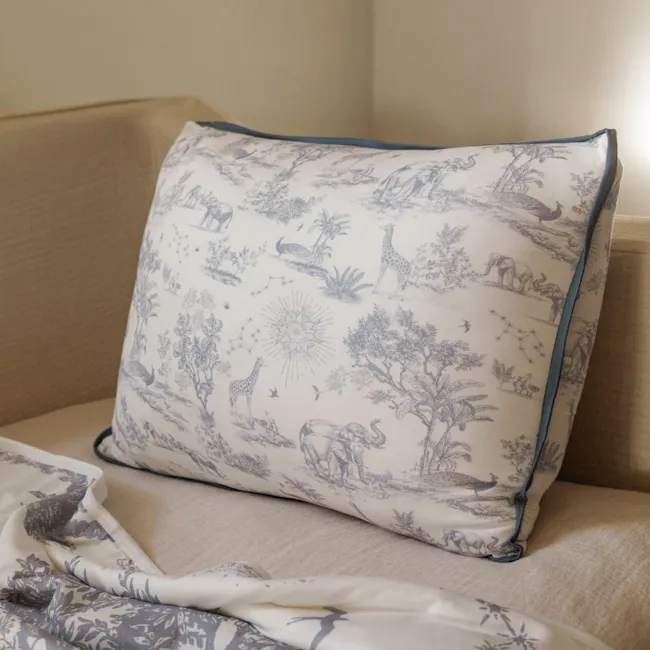 House of Holly Junior Pillow - Savanna Toile (Midnight Blue) - 2