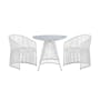 Laureen Outdoor Bistro Table 0.8m - White - 2