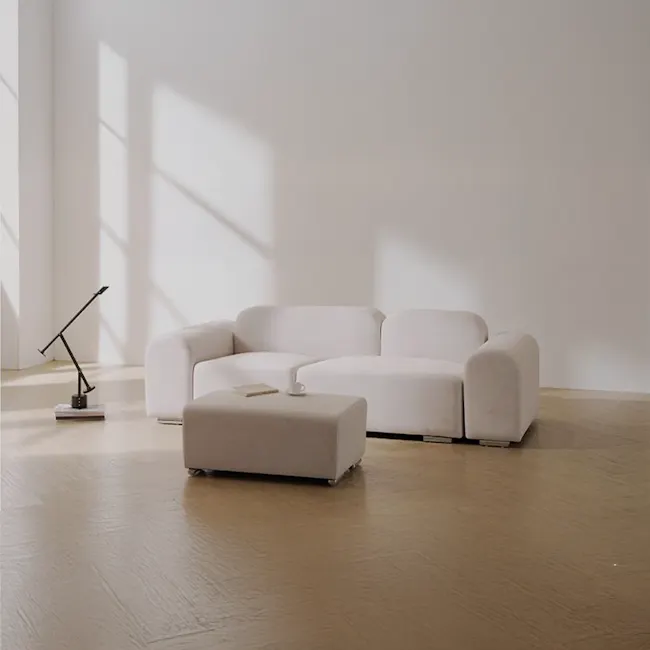 Sonata 3 Seater Sofa - Ivory (Pet Friendly) - 2
