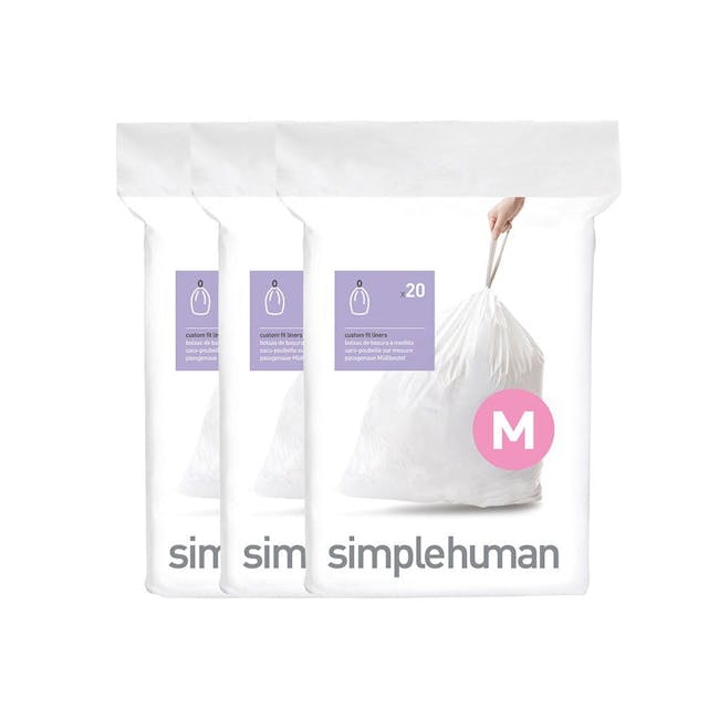 simplehuman Custom Fit Liners Code M - 3