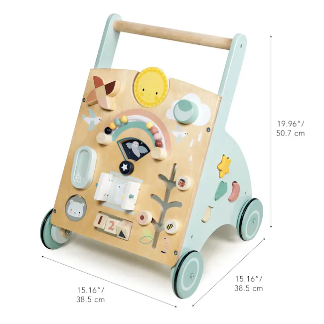 Tender Leaf Sunshine Baby Activity Walker - 6 - Wooden play gym, 96" x 7 cm, 16" x 5 cm, 16" x 5