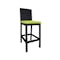 Midas 2 Chair Bar Set - Green Cushion - 1