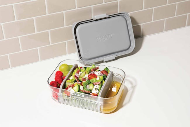 PackIt Mod Lunch Bento Container - Grey - 2