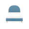 Aspen Super Single Bed - Blue