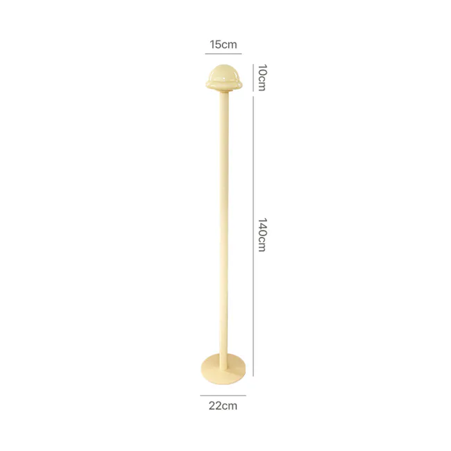 Chubbs LED Floor Lamp - White, Ivory - 6