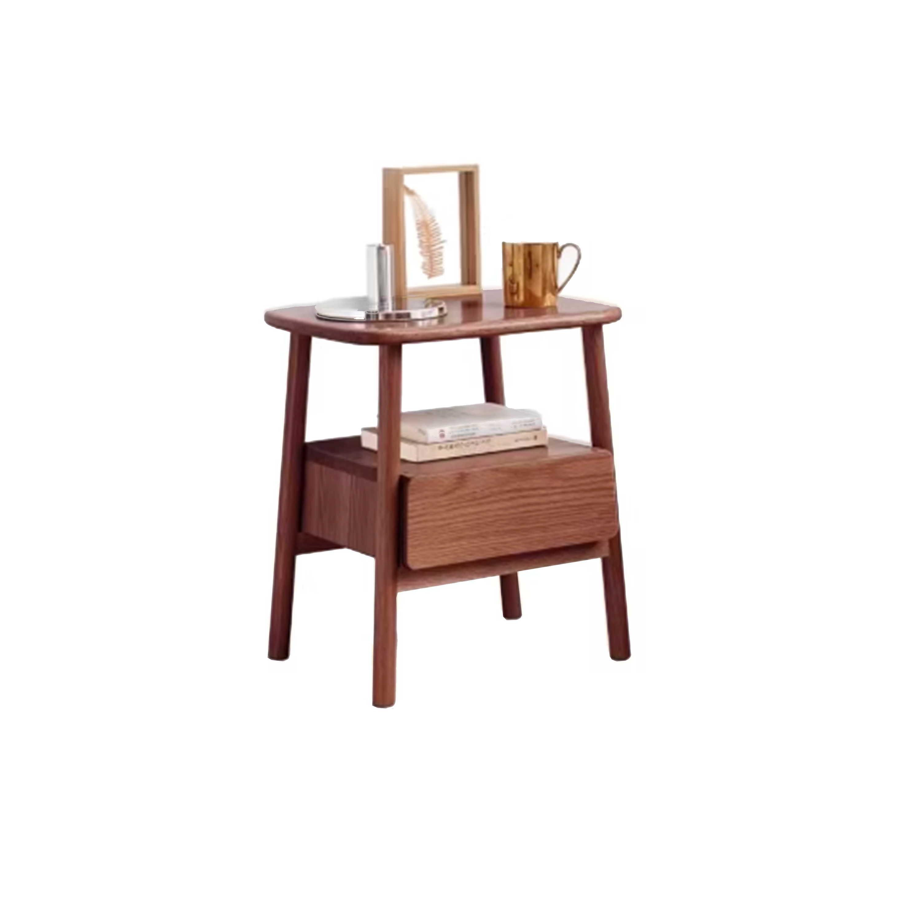 Ethan Bedside Table - Walnut