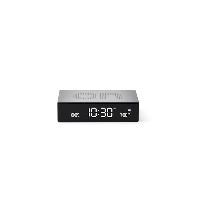 Lexon Flip Premium Reversible Lcd Alarm Clock (Aluminium) - 1