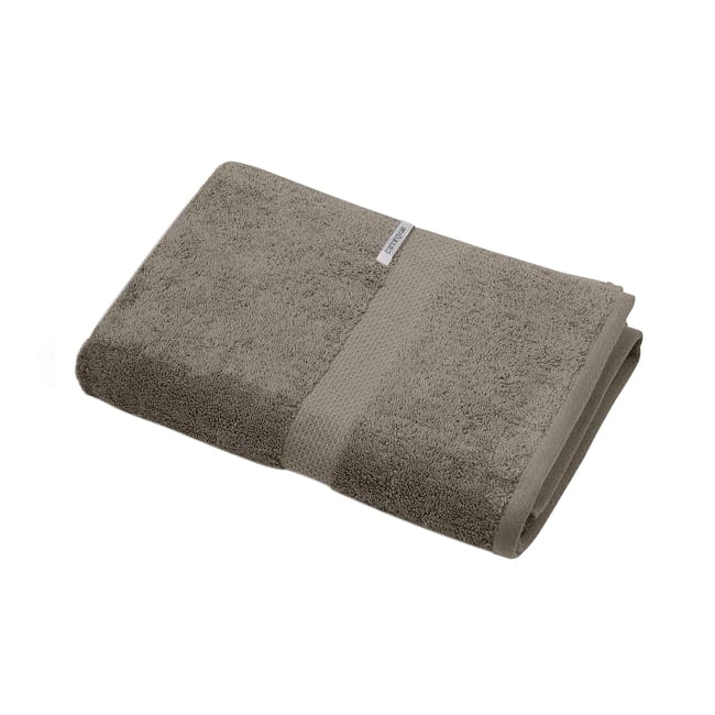 Canningvale Royal Splendour Bath Towel - Storm Grey - 0