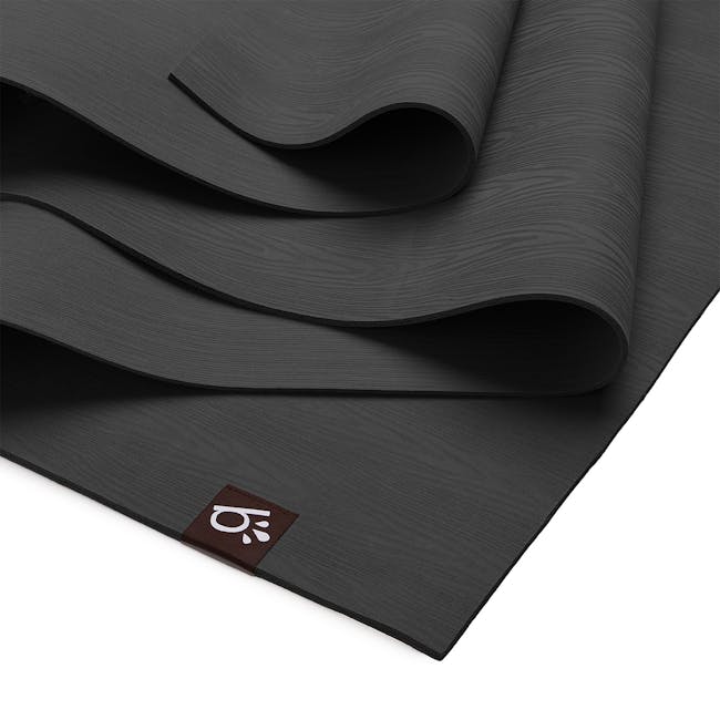 Beinks b'EARTH Natural Rubber Yoga Mat - Dark Grey (4mm) - 1