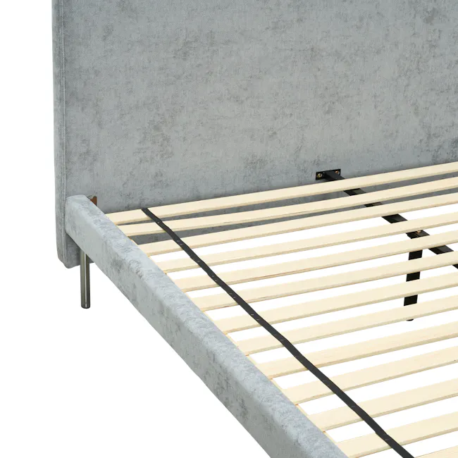 Lemuel King Bed - Grey - 8
