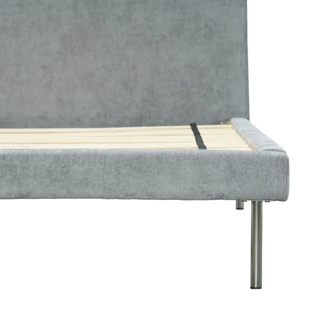 Lemuel King Bed - Grey - 10