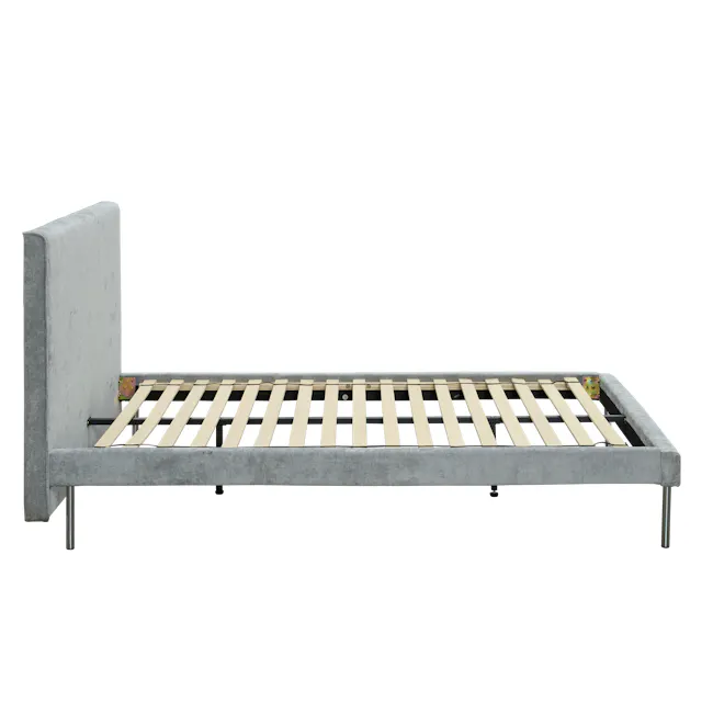 Lemuel King Bed - Grey - 4