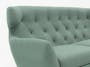 Agatha 3 Seater Sofa with Agatha Armchair - Jade - 6