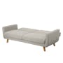 Maverick Sofa Bed - Oak, Beige (Eco Clean Fabric) - 5
