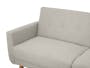 Maverick Sofa Bed - Oak, Beige (Eco Clean Fabric) - 9