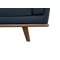 Carter 3 Seater Sofa - Navy (Fabric) - 5