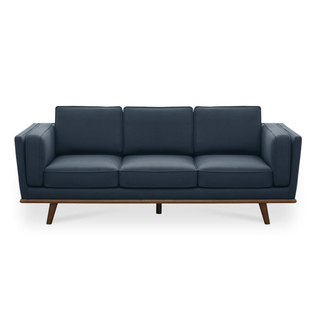 Carter 3 Seater Sofa - Cocoa, Navy (Fabric) - 0