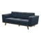 Carter 3 Seater Sofa - Navy (Fabric) - 2