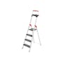 Hailo L100 Aluminium 4 Step Folding Ladder - 0