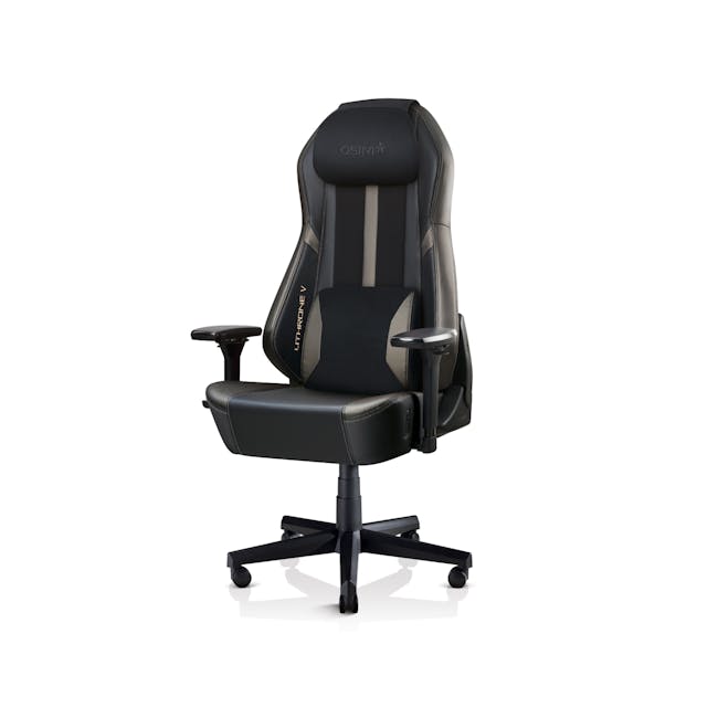 OSIM uThrone V Gaming Massage Chair - Black - 0