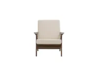Aston Armchair - White Cream