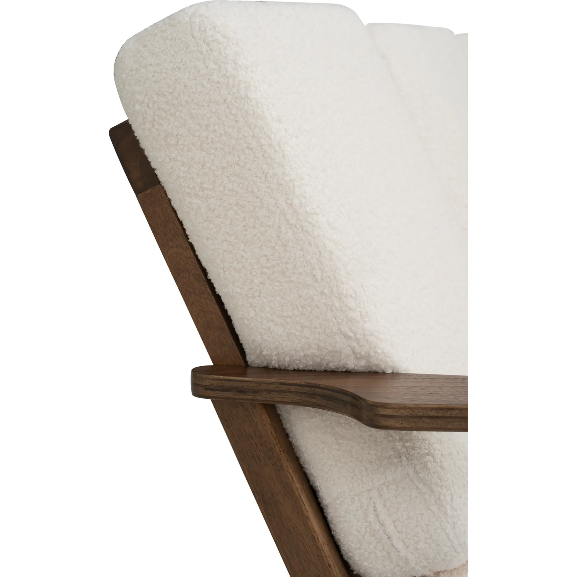 Aston Armchair with Ottoman - White Cream - 11 - Creamy white, fluffy, soft, plush, cozy, warm, inviting, comfortable