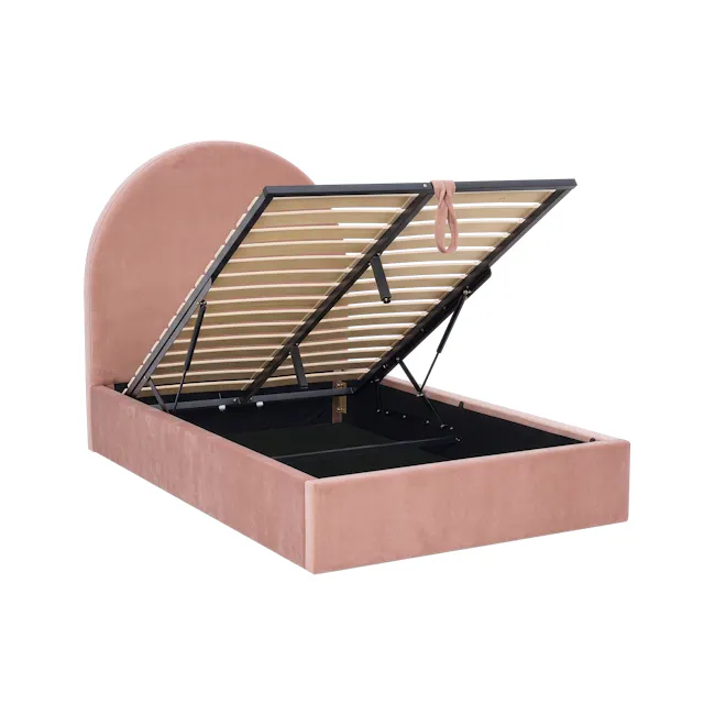 Aspen Super Single Storage Bed - Blush - 6