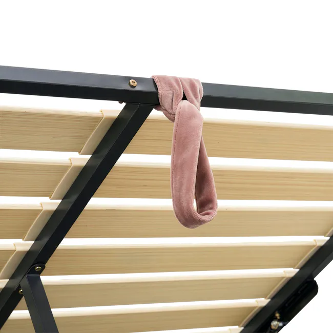 Aspen Super Single Storage Bed - Blush - 12