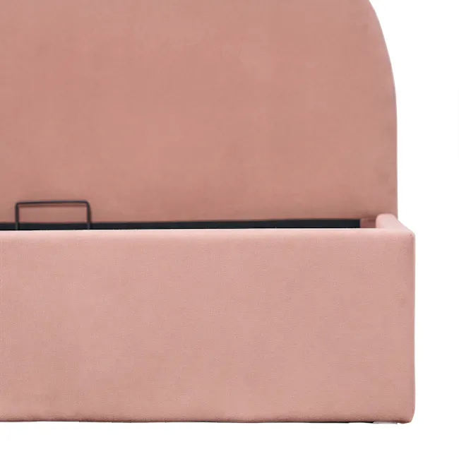 Aspen Super Single Storage Bed - Blush - 10