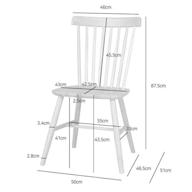 Anito Dining Chair - Walnut - 11