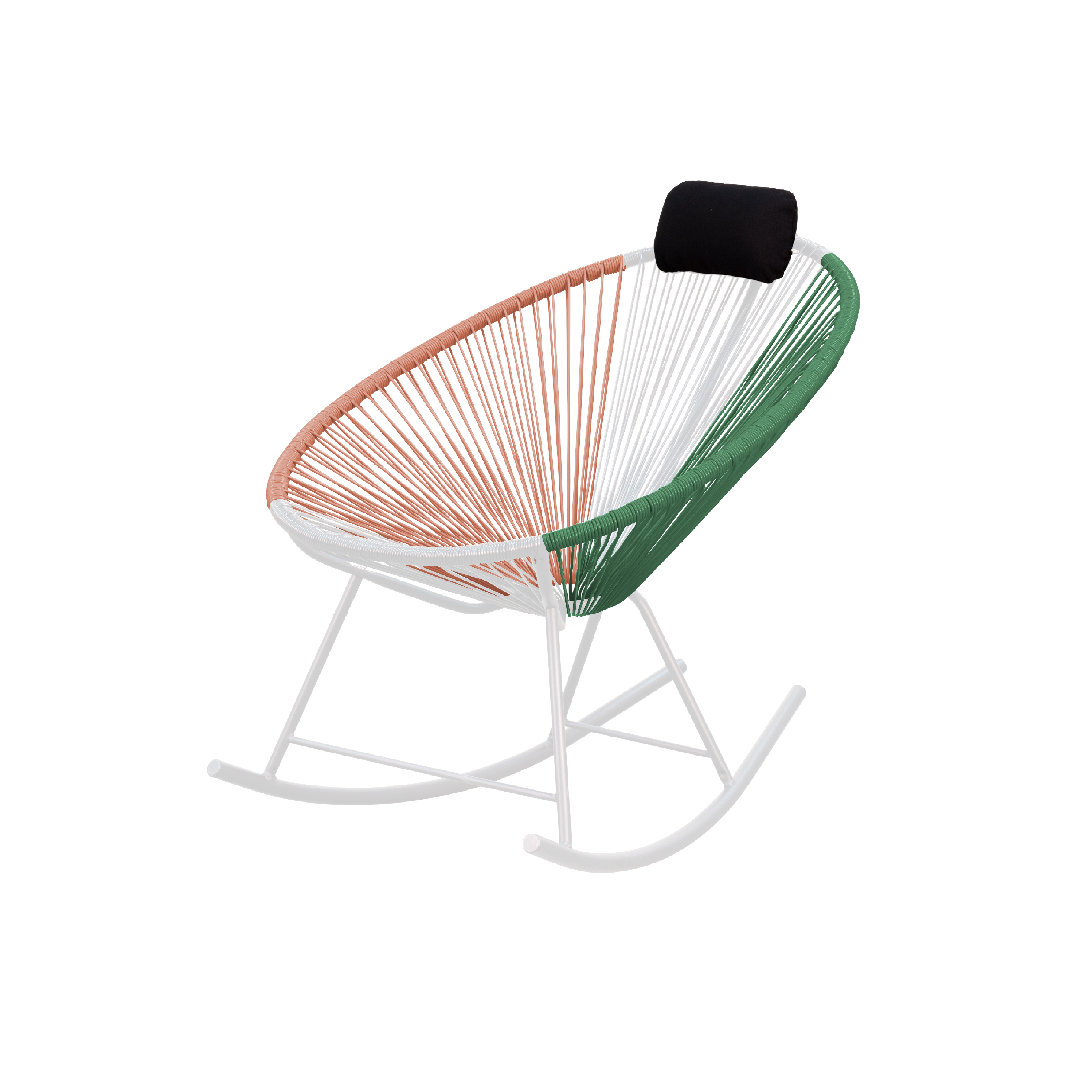 green rocking chair