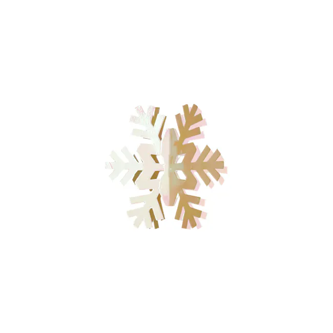 Snowflakes Paper Decor - Rainbow - 4