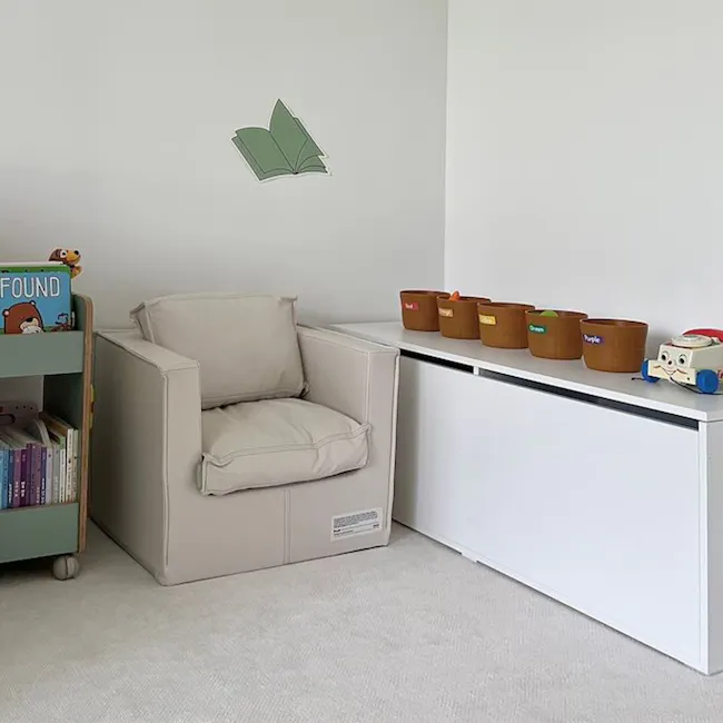 Benno Modular Storage Bench 0.8m - Walnut - 12