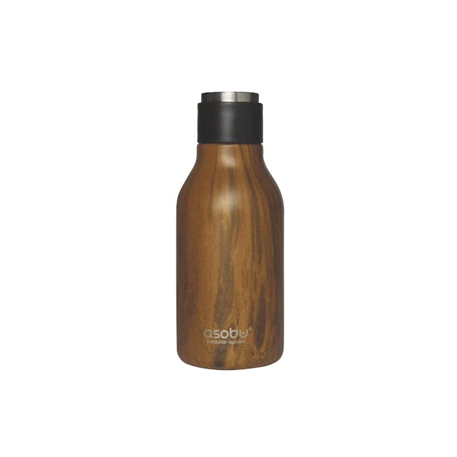 Asobu Urban Water Bottle 500ml - Wood - 0