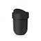 Touch Waste Can with Lid - Black