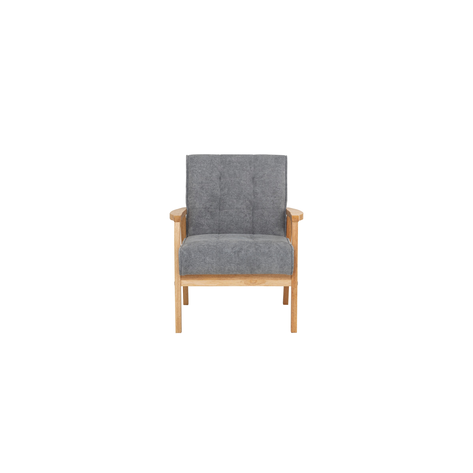 Tucson Armchair - Natural, Cool Grey (Pet Friendly Fabric)