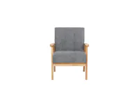 Tucson Armchair - Natural, Cool Grey (Pet Friendly Fabric)