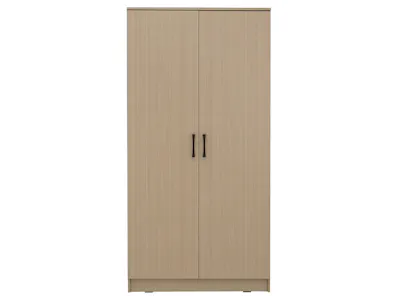 Fince 2 Door Wardrobe 0.9m - Oak