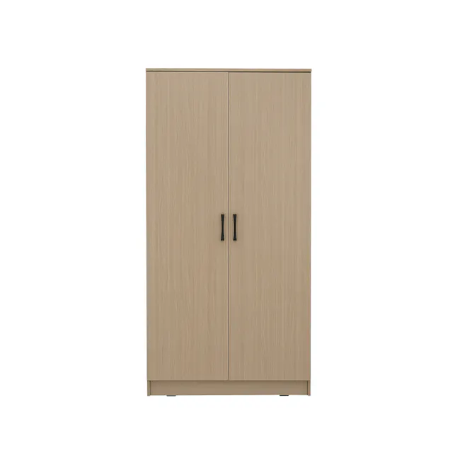 Fince 2 Door Wardrobe 0.9m - Oak - 1