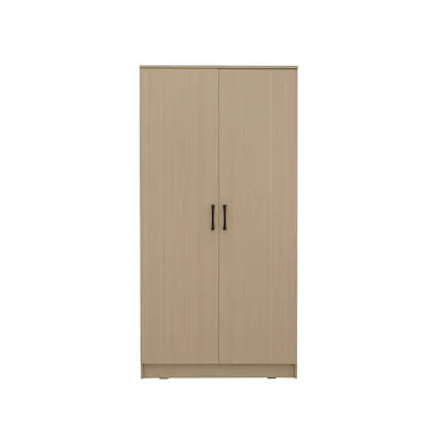 Fince 2 Door Wardrobe 0.9m - Oak