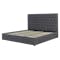 Isabelle King Storage Bed - Hailstorm (Fabric) - 5