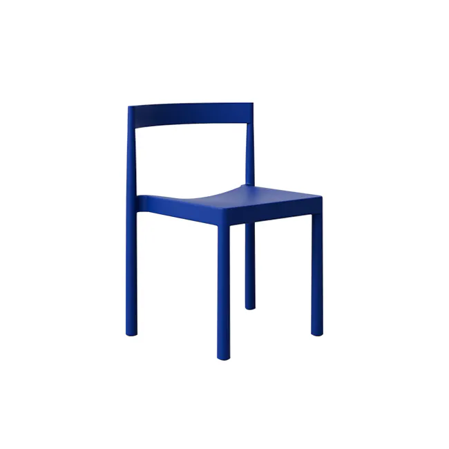 Mobi Stackable Chair - Cobalt Blue - 1