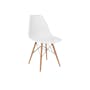 Oslo Chair - Natural, White - 0