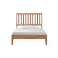 Cleveland Wooden Super Single Bed - Natural