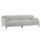 Brielle 3 Seater Sofa in Silver Ash with Lucian Lounge Chair in Peacock - 5