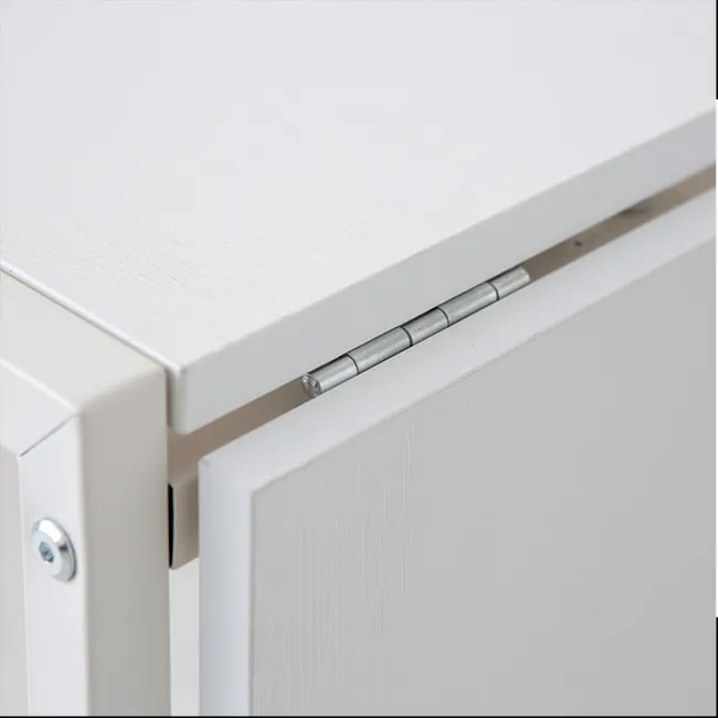 Oasis Sliding Extendable Table 0.5-0.9m - White - 4