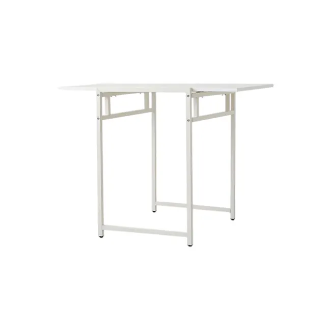 Oasis Sliding Extendable Table 0.5-0.9m - White - 1
