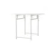 Oasis Sliding Extendable Table 0.5-0.9m - White