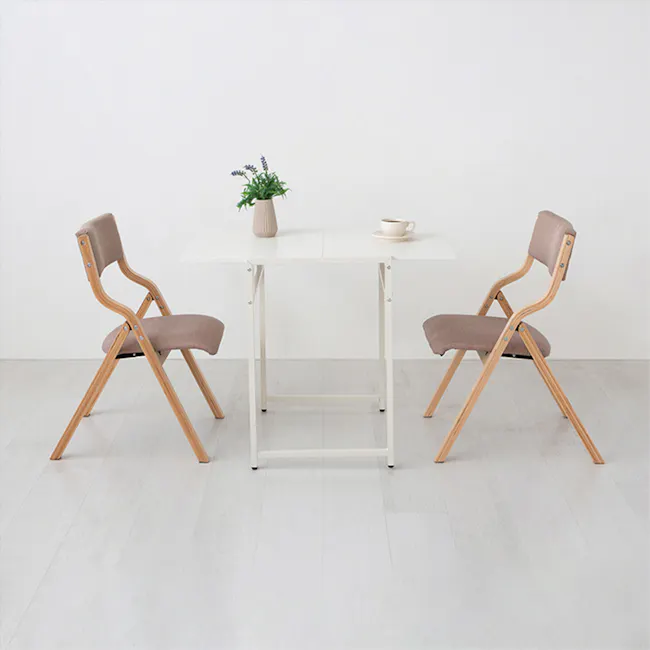 Oasis Sliding Extendable Table 0.5-0.9m - White - 9